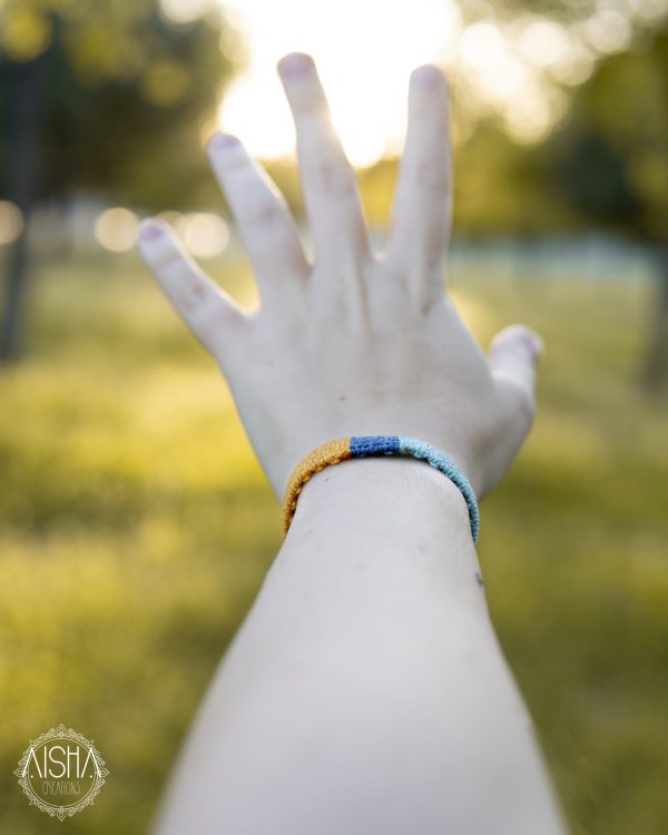 Pulsera de colores pastel unisex - Imagen 2