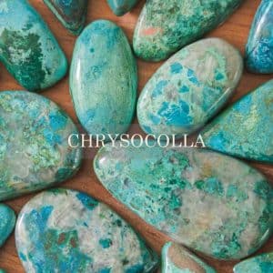 Piedras Crisocola naturales