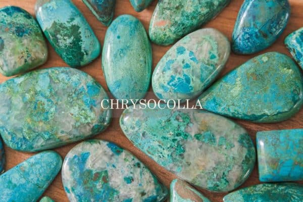 Piedras Crisocola naturales