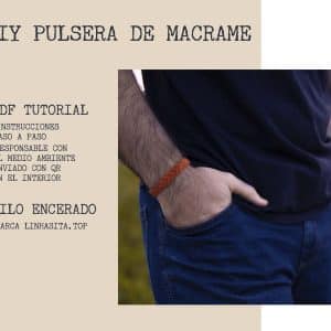 Kit DIY pulsera macramé