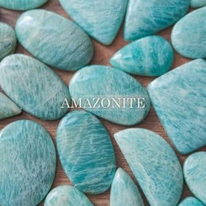 Piedras Amazonita naturales